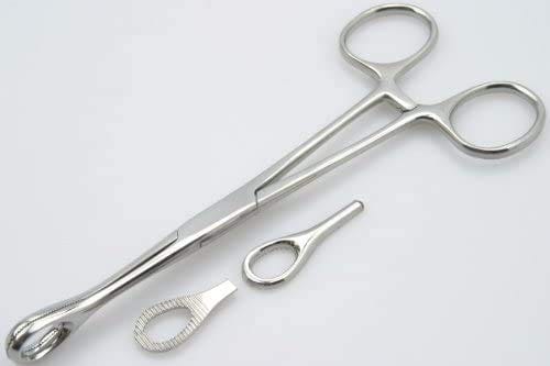 Forgesy GSS114 6 inch Sponge Holding Forceps 2