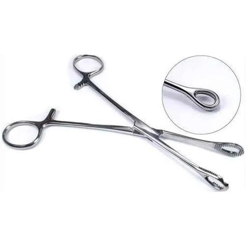 Forgesy GSS114 6 inch Sponge Holding Forceps 3