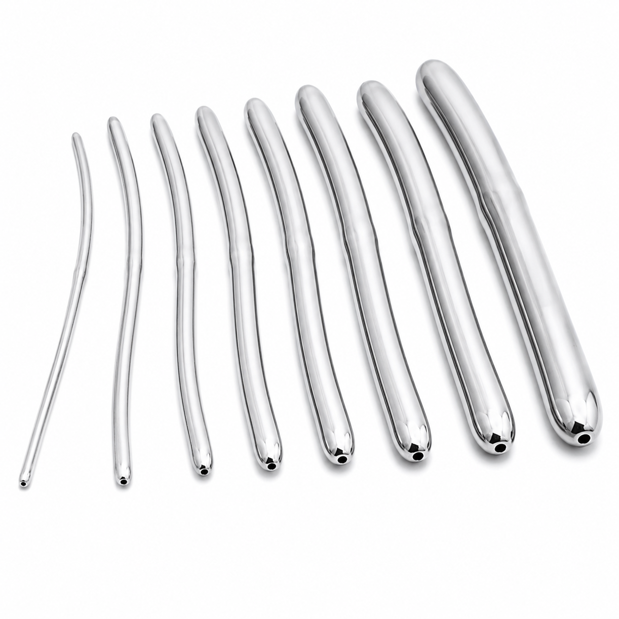 Forgesy 8 Pcs Stainless Steel Double Ended Hegar Dilators Set with Pouch, SUNX30 4