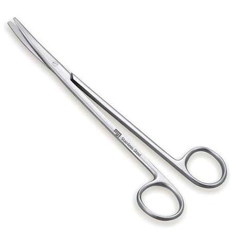 Forgesy NEO62 7 inch Stainless Steel Metzenbaum Curved Scissor 3
