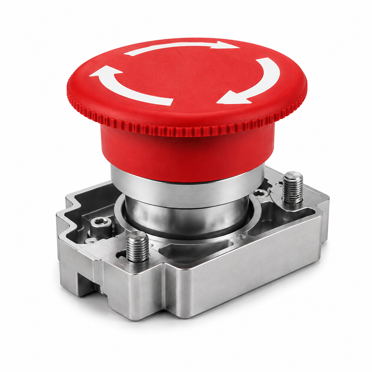 Emergency Stop Push Button, Quick and Controlled Stopping for Electrical Equipment and Machinery(pack of 4) 2