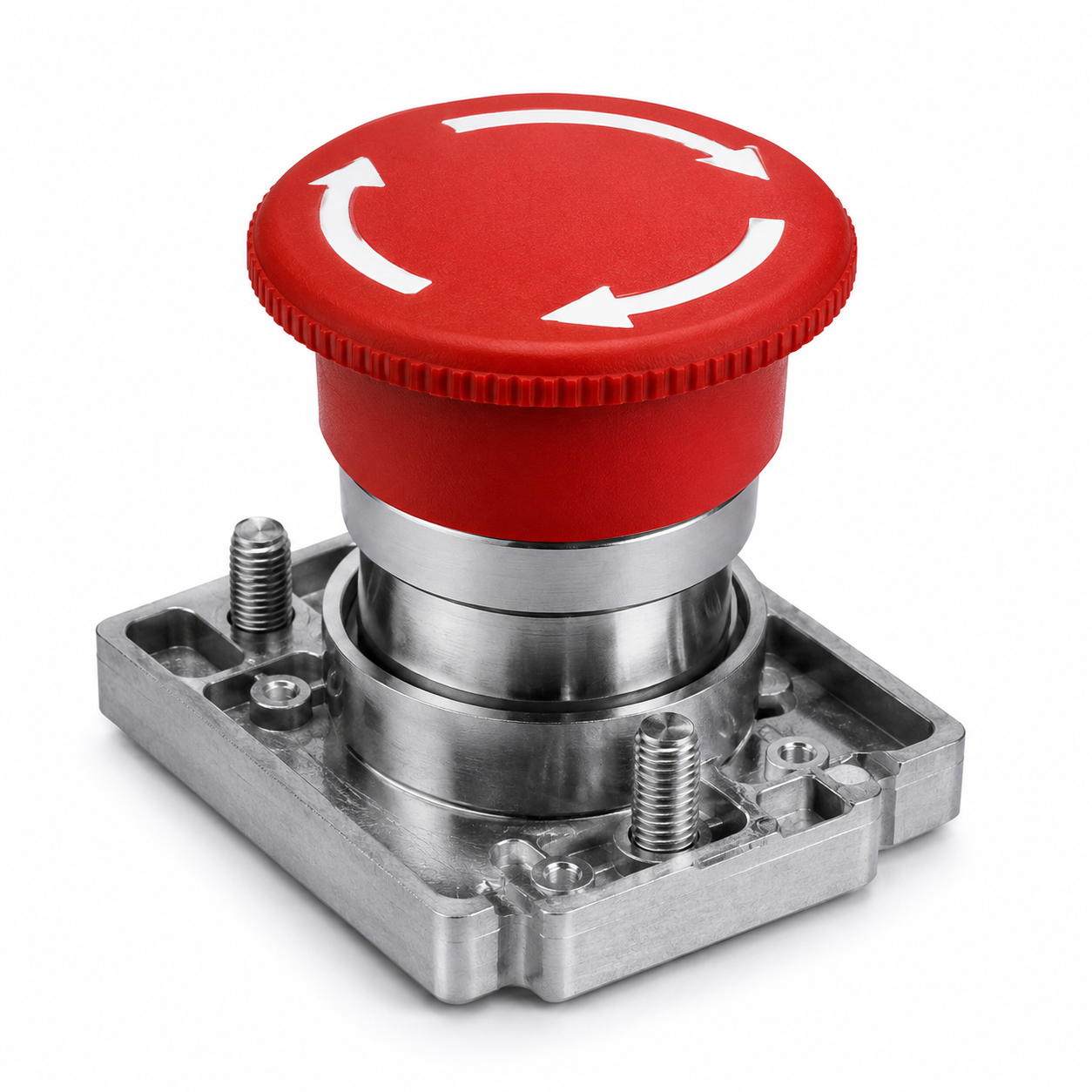 Emergency Stop Push Button, Quick and Controlled Stopping for Electrical Equipment and Machinery(pack of 4) 3