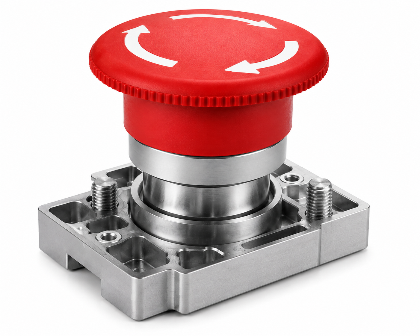 Emergency Stop Push Button, Quick and Controlled Stopping for Electrical Equipment and Machinery(pack of 4) 4