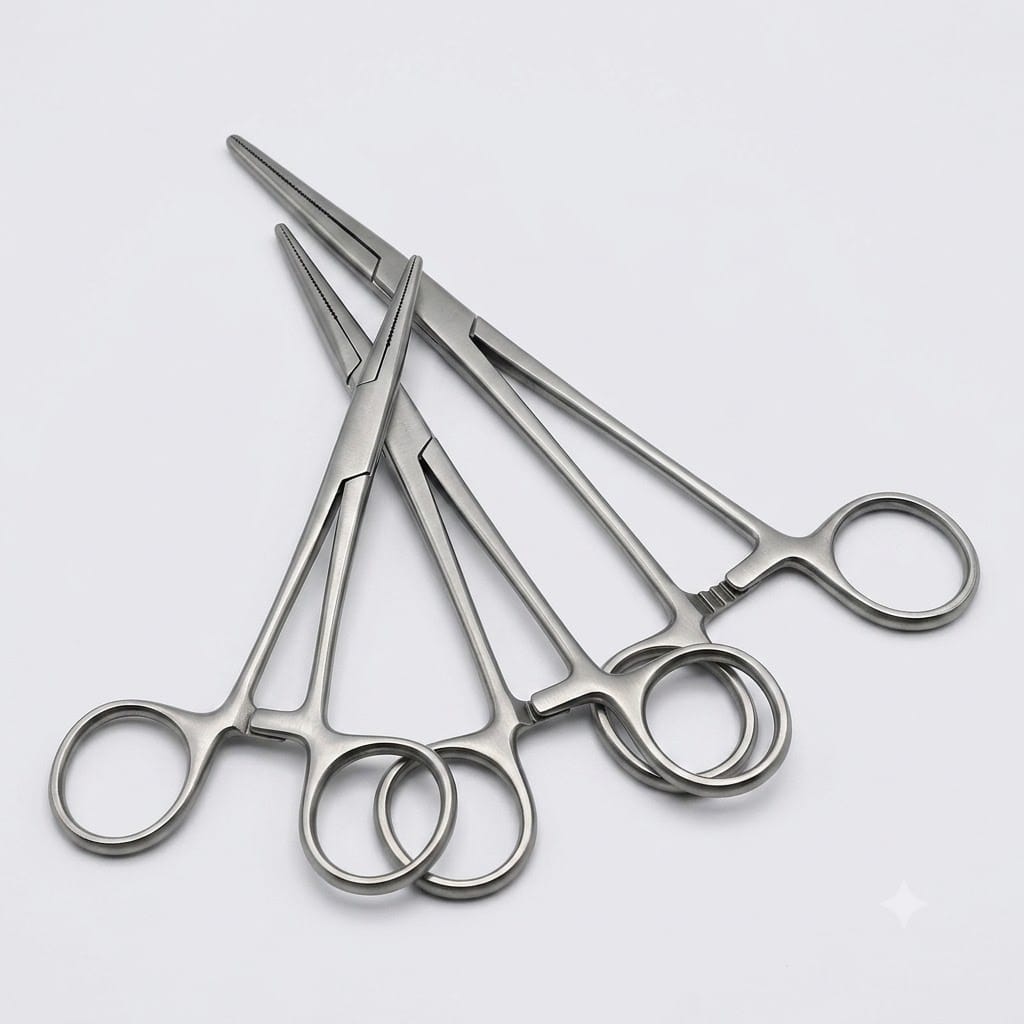 Forgesy 3 Pcs Stainless Steel Artery Forceps Set, GSS104 4