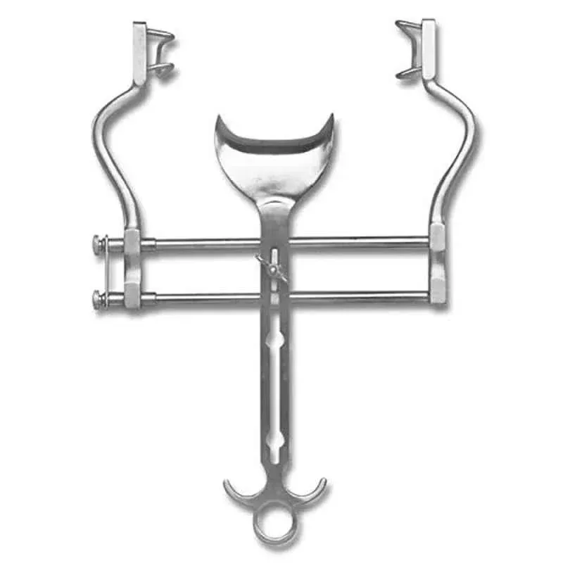 Forgesy GSS20 10 inch Spread Surgical Balfour Abdominal Veterinary Retractor 3