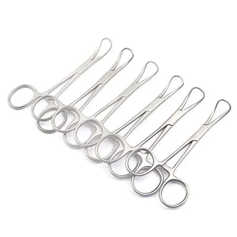 Forgesy 4.5 inch Stainless Steel Backhaus Towel Clamps, X51 (Pack of 6) 3