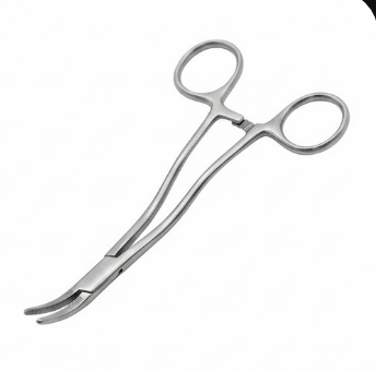 Forgesy 6 inch Stainless Steel Straight & Curved Needle Holder, X120 3