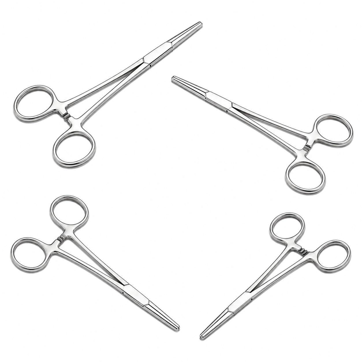 Forgesy 6.5 inch Stainless Steel Hegar Needle Holder, FORGESY224 (Pack of 4) 4