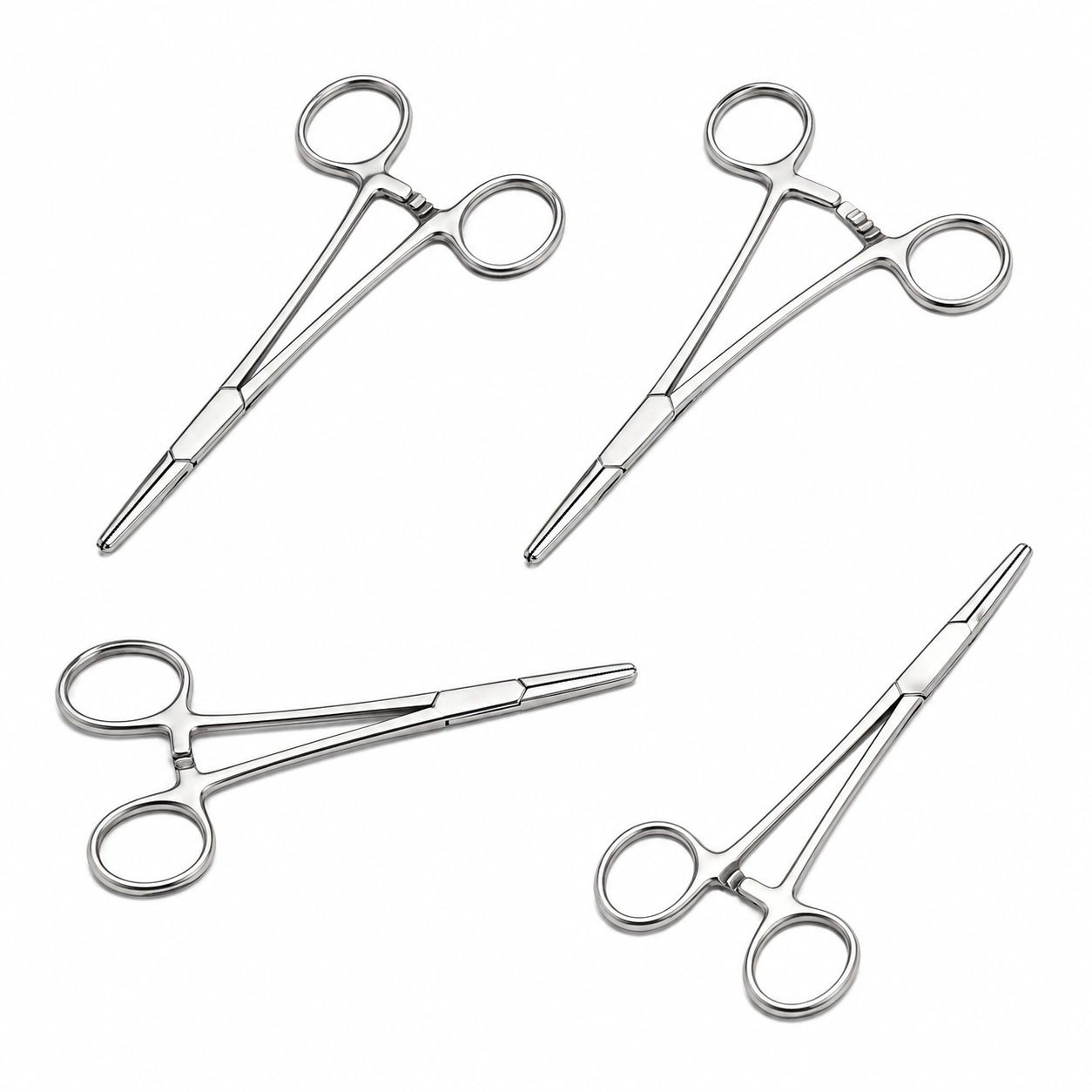 Forgesy 6.5 inch Stainless Steel Hegar Needle Holder, FORGESY224 (Pack of 4) 3