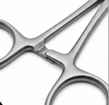 Forgesy 3 Pcs Stainless Steel Allis Tissue Forcep Set, X42 3