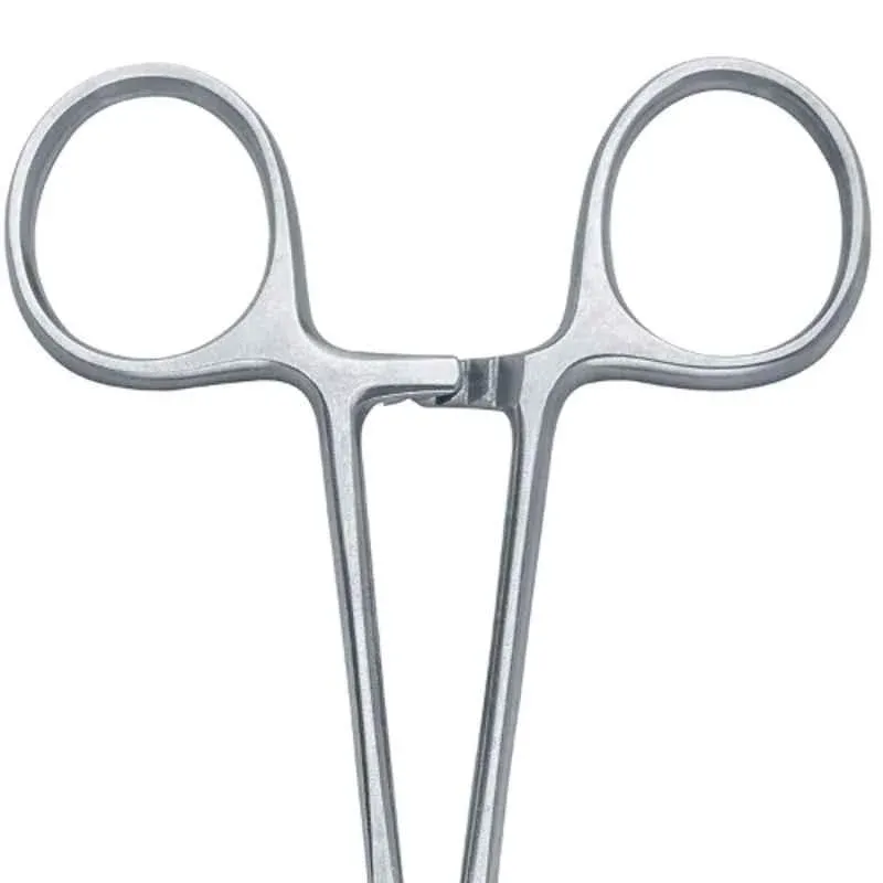 Forgesy 6 inch Stainless Steel Curved Needle Holder Forcep, X116 2