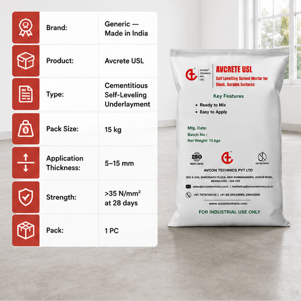 Avcrete USL Self-Leveling Floor Compound  3