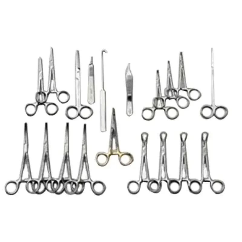 Forgesy 20 Pcs Stainless Steel Surgery Scissors Forceps Set, FORGESY267 3