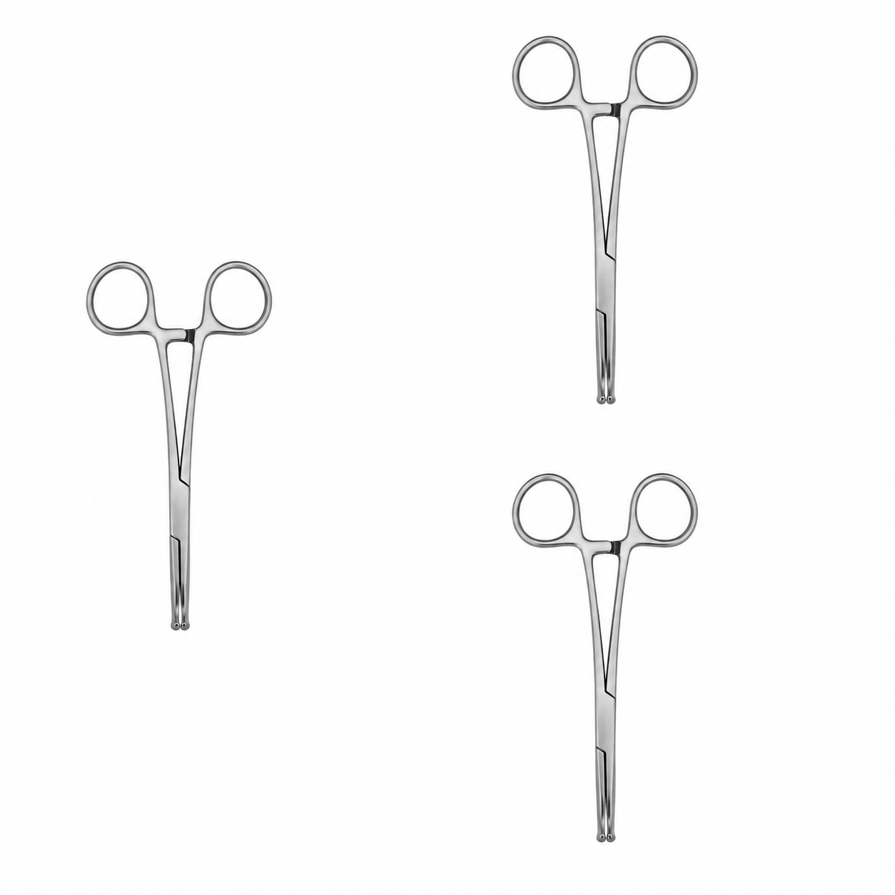 Forgesy Stainless Steel Allis Tissue Forceps, FORGESY212 (Pack of 3) 2