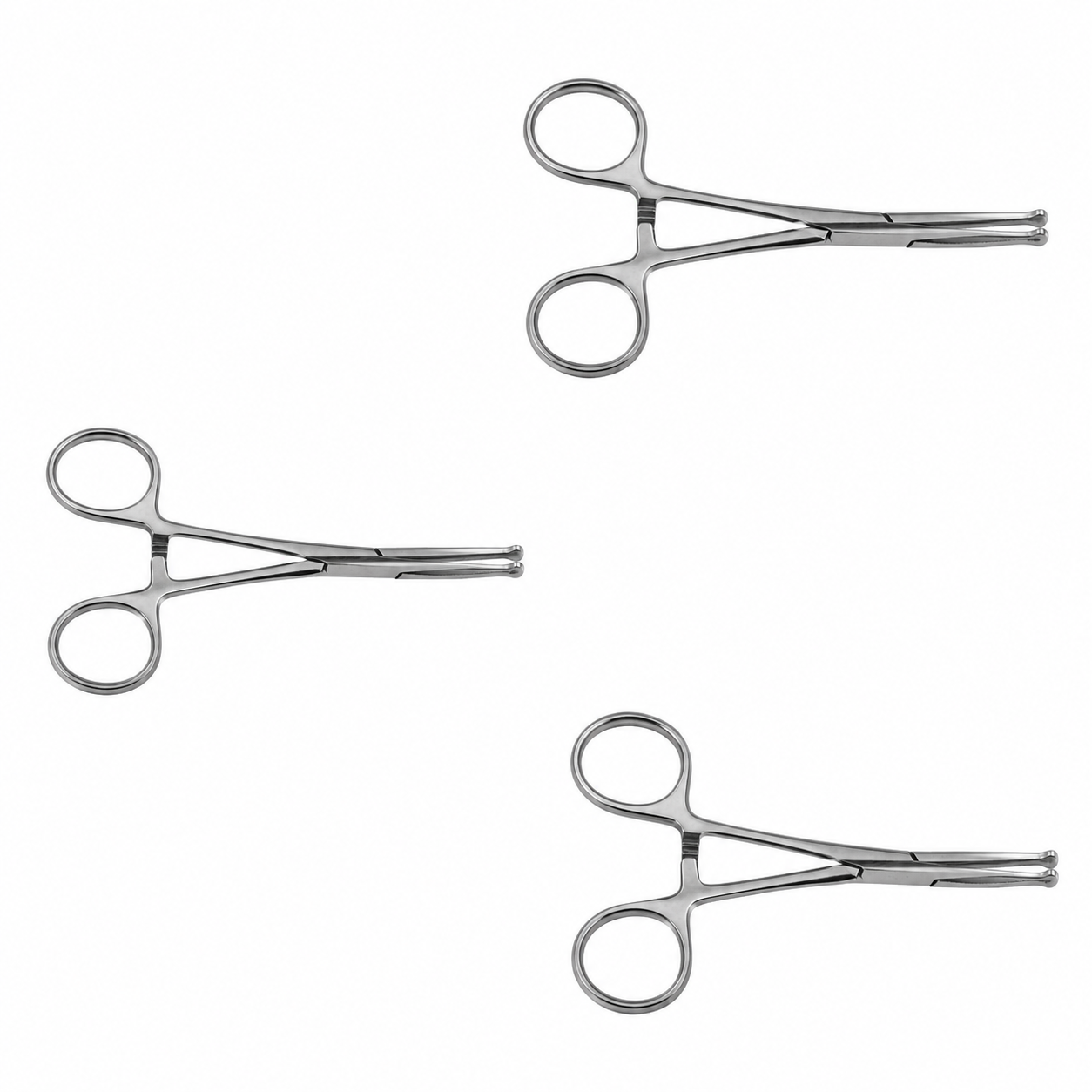 Forgesy Stainless Steel Allis Tissue Forceps, FORGESY212 (Pack of 3) 4