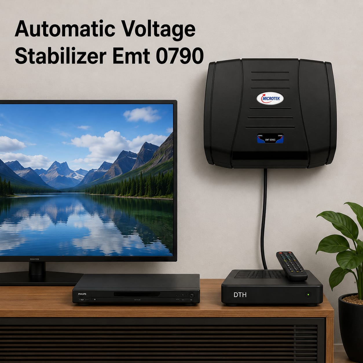 AUTOMATIC VOLTAGE STABILIZER EMT 0790 2