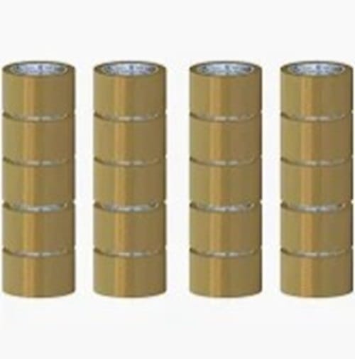 GENERIC BOPP Packaging Tape Brown  (1 Inch) x 100 m (Pack of 10) 2