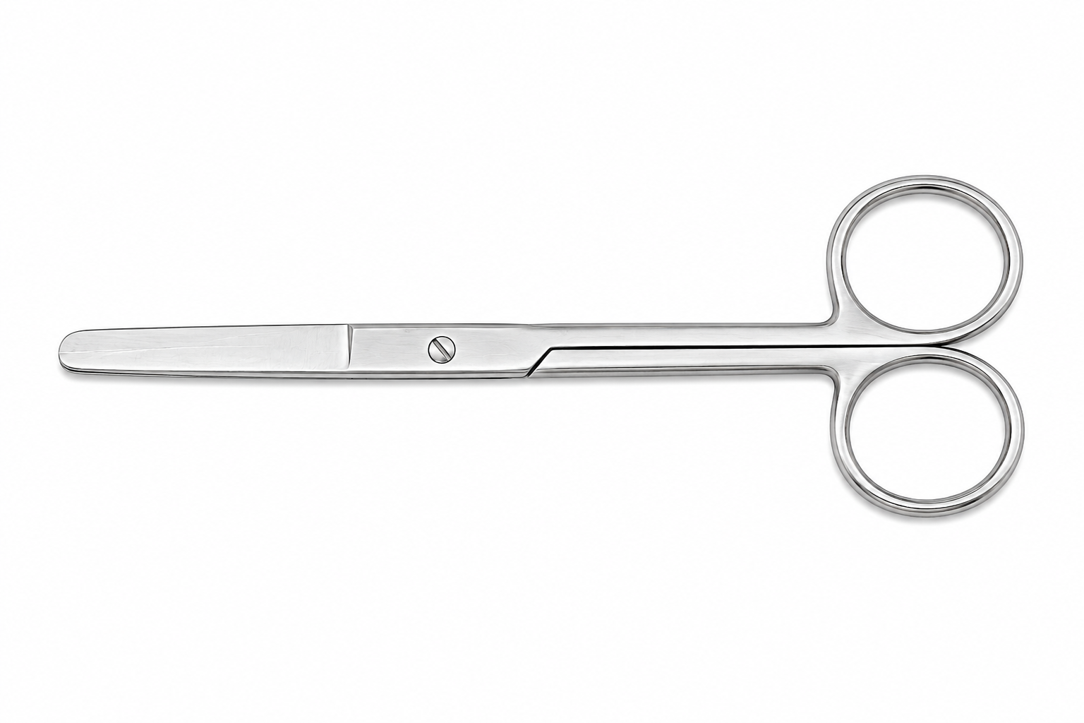 Forgesy 3 Pcs 5 inch Stainless Steel Operating Scissors Tissue Clamp Set, SUNX28 3