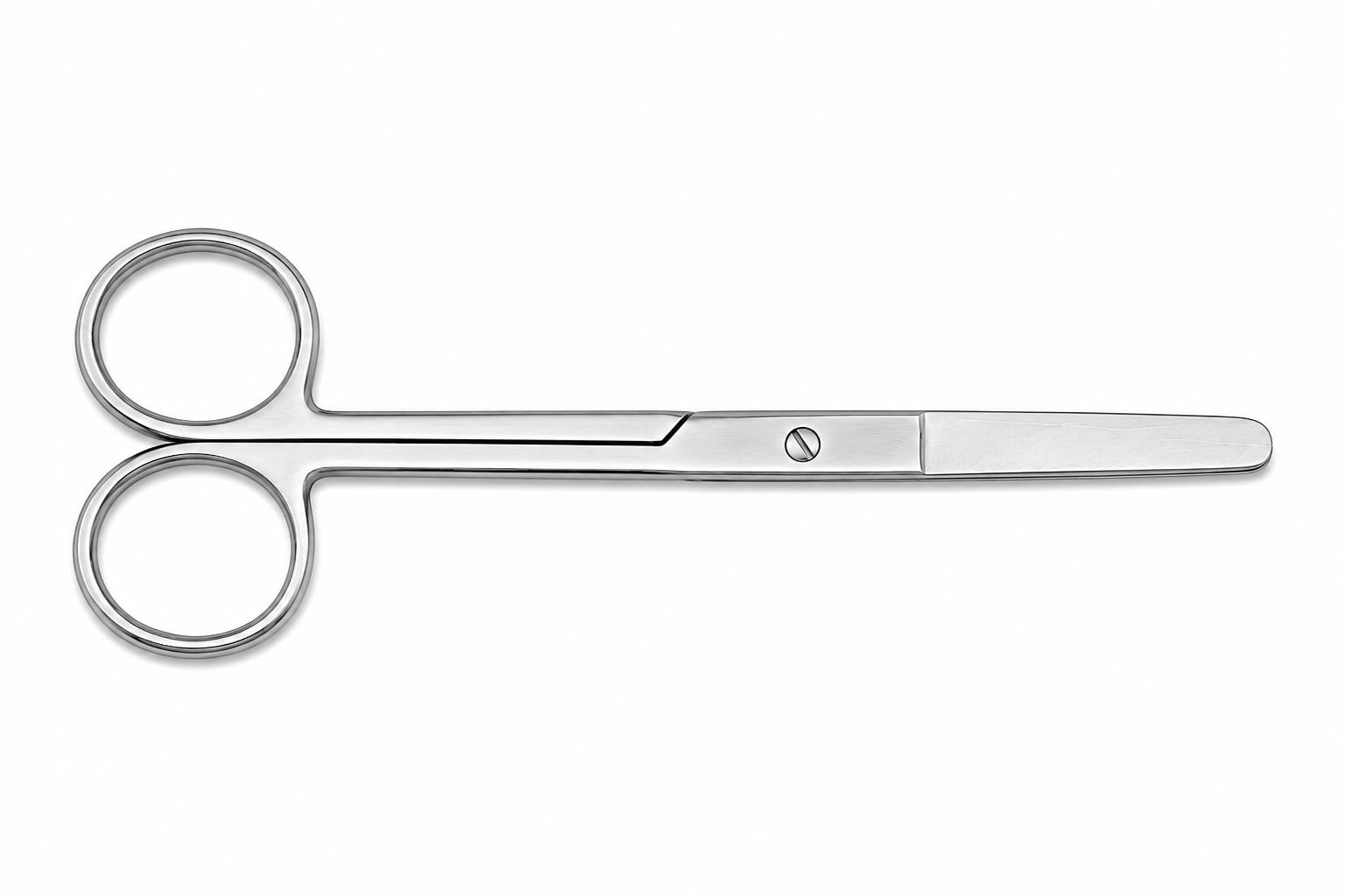Forgesy 3 Pcs 5 inch Stainless Steel Operating Scissors Tissue Clamp Set, SUNX28 4