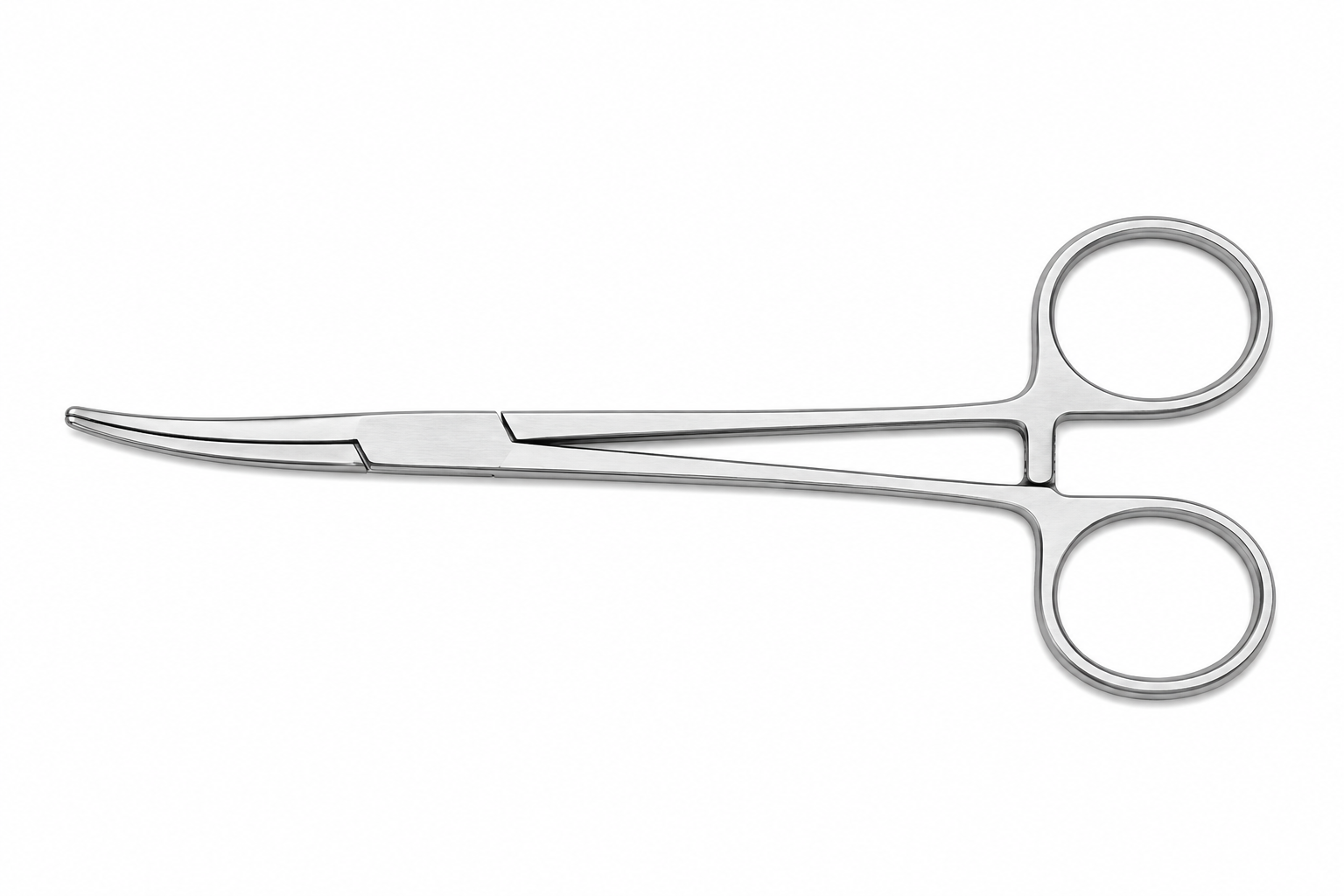 Forgesy GSS21 5 inch Stainless Steel Silver Curved Mosquito Forceps 3