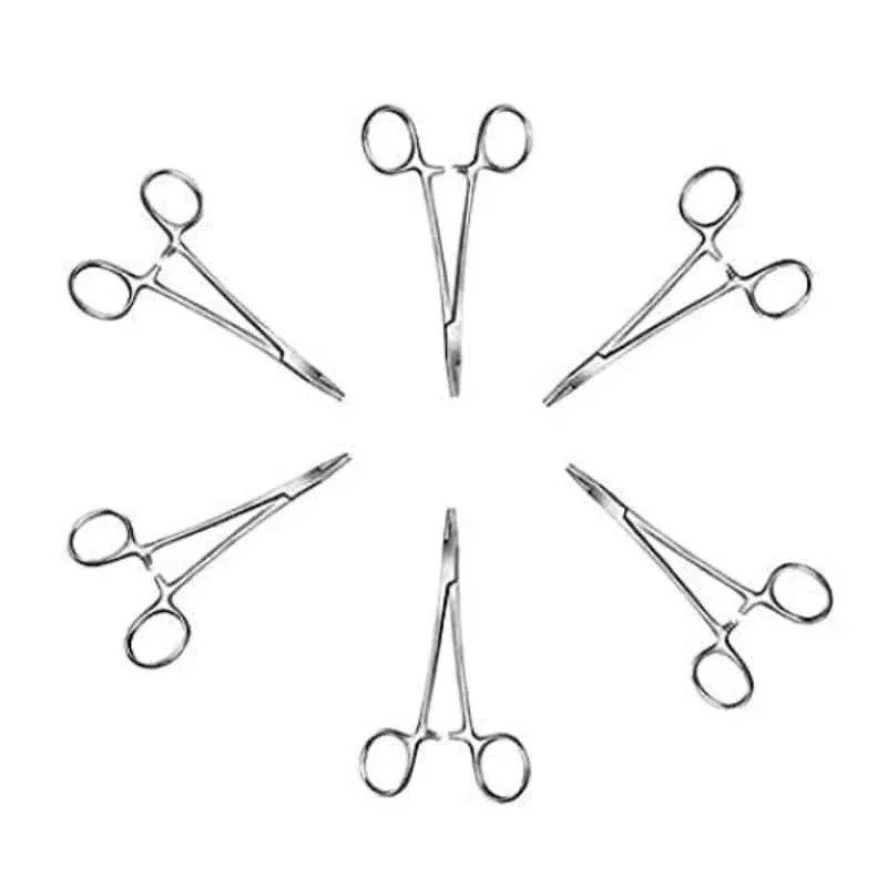 Forgesy 6 inch Stainless Steel Needle Holder, FORGESY191 (Pack of 6) 2