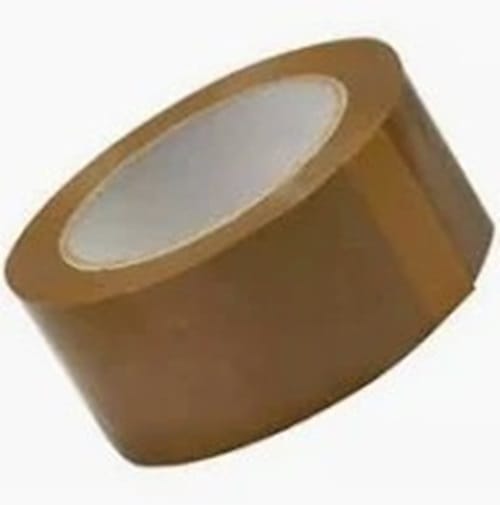 GENERIC BOPP Packaging Tape Brown  (1/2 Inch) x 65 m (Pack of 100) 3
