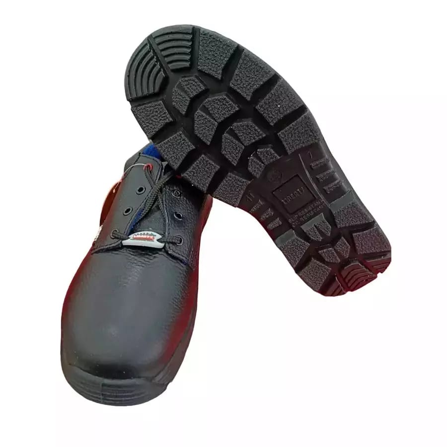 Liberty SURAKSHA-1SJ Steel Toe Safety Shoes Low Ankle Black Size UK 10 3