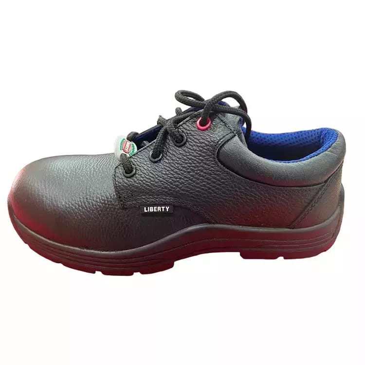 Liberty SURAKSHA-1CJ Steel Toe Safety Shoes Low Ankle Black Size UK 8 3