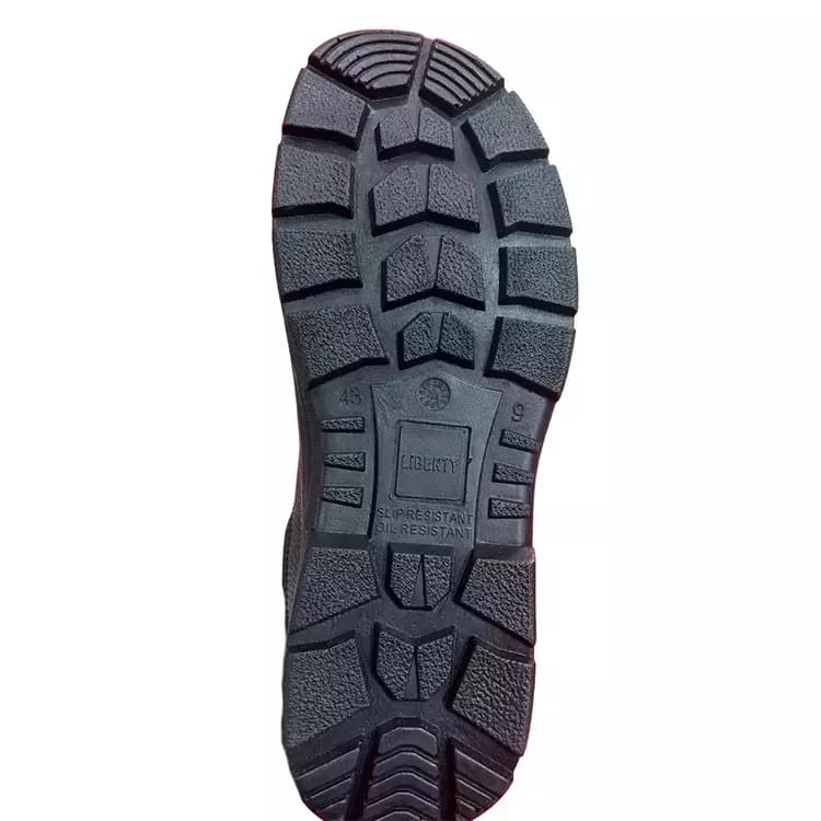 Liberty SURAKSHA-1CJ Steel Toe Safety Shoes Low Ankle Black Size UK 7 2
