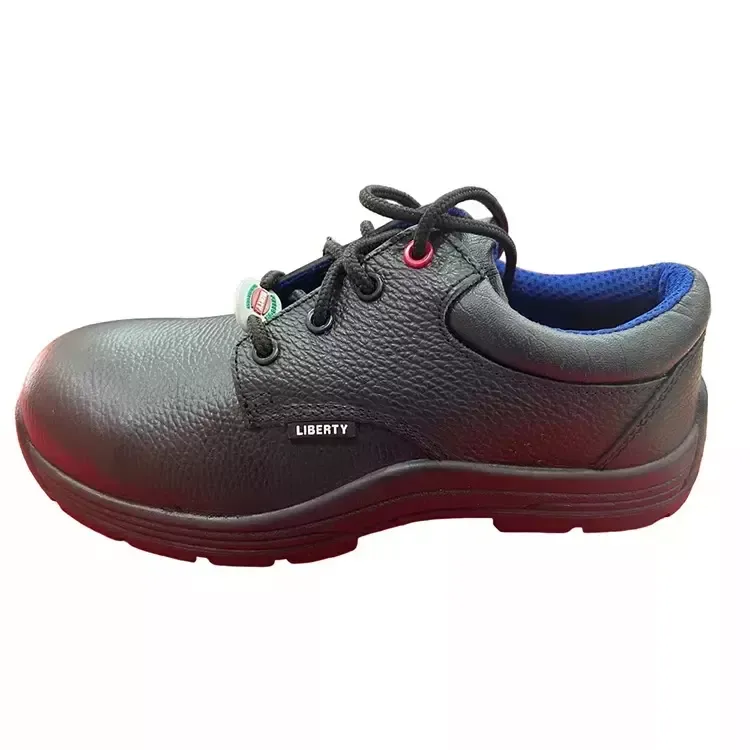 Liberty SURAKSHA-1CJ Steel Toe Safety Shoes Low Ankle Black Size UK 6 3