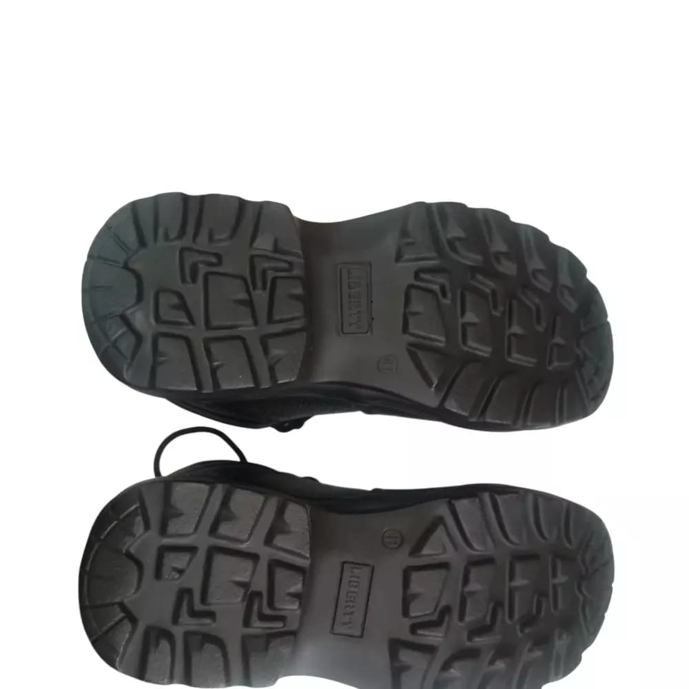 Liberty Safety Shoes High Ankle PU Sole Composit Toe Barton Print Leather Size UK 10, Shakti-Ac 3