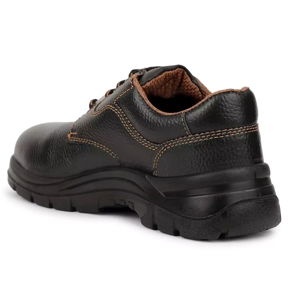 Liberty Steel Toe Safety Shoes Low Ankle PU Sole Size UK 5 Black, Shakti-1SK 2