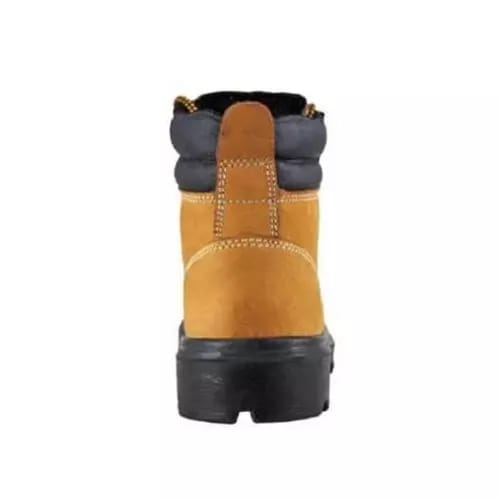 JCB Steel Toe Safety Shoes Double Density PU Sole High Ankle Tan Buff Nubuck Leather UK 8, Trekker 2