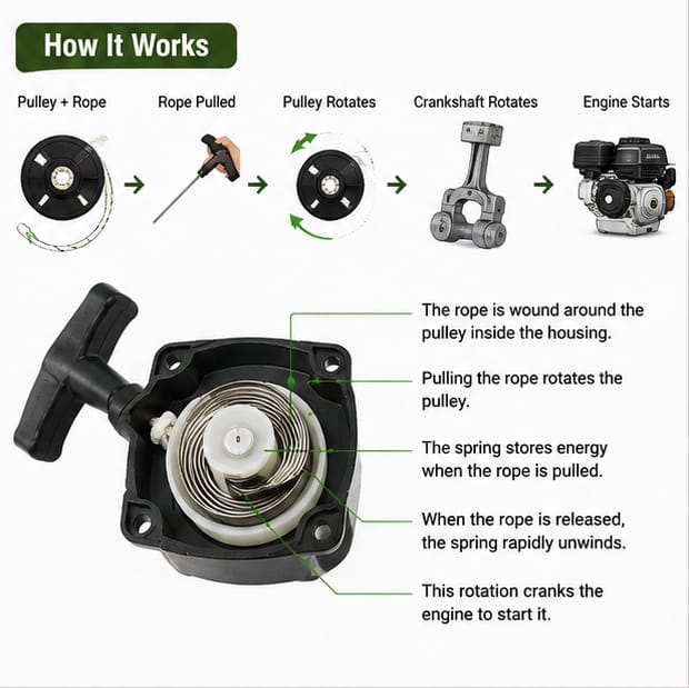 Greenleaf  Recoil Starter (Type-1) 3