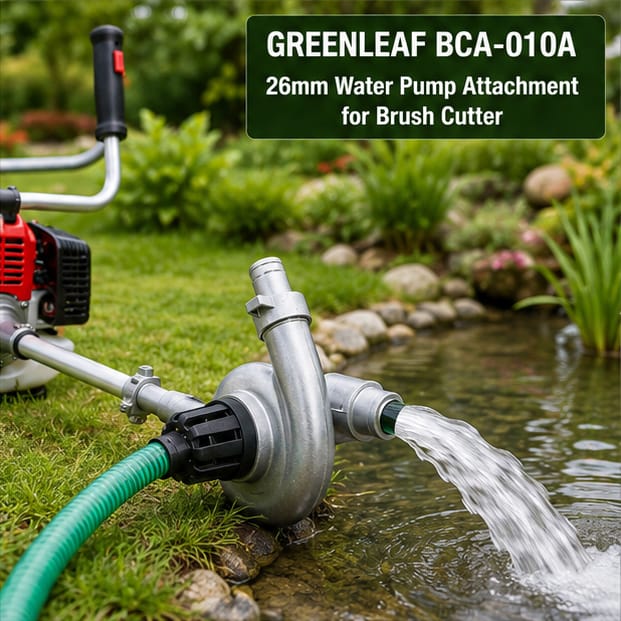 Greenleaf 26mm Water Pump Attachment for Brush Cutter (BCA-010A) 2