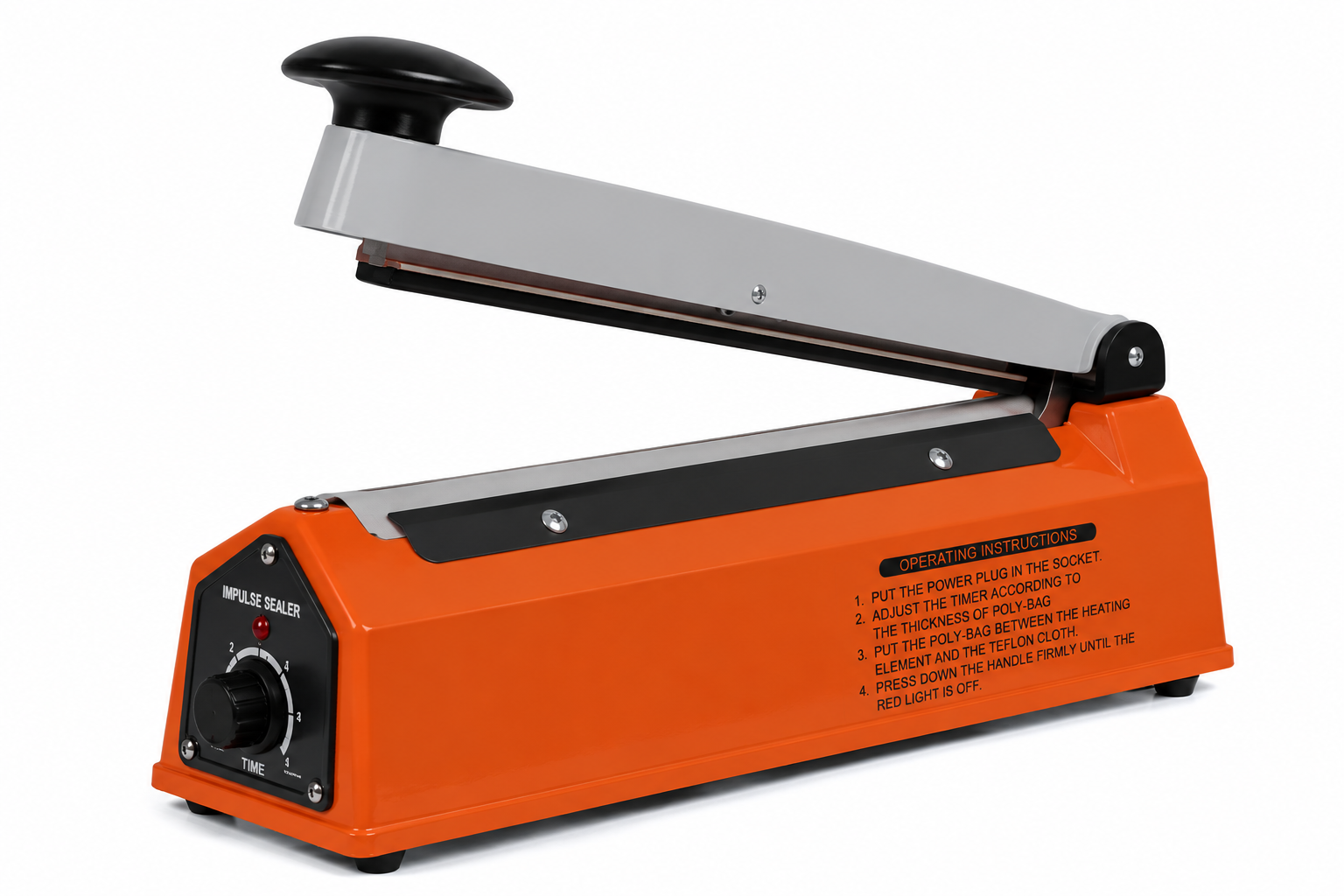 Impulse Type 10 Inch Hand Sealer Machine 250W for Pouch Sealing  2