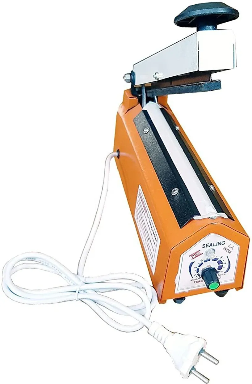 EzzuCrafts 10 Inch Impulse Manual Hand Sealer Heat Sealing Machine Poly Bag sealing machine Hand Held Heat Sealer (200 mm) 5