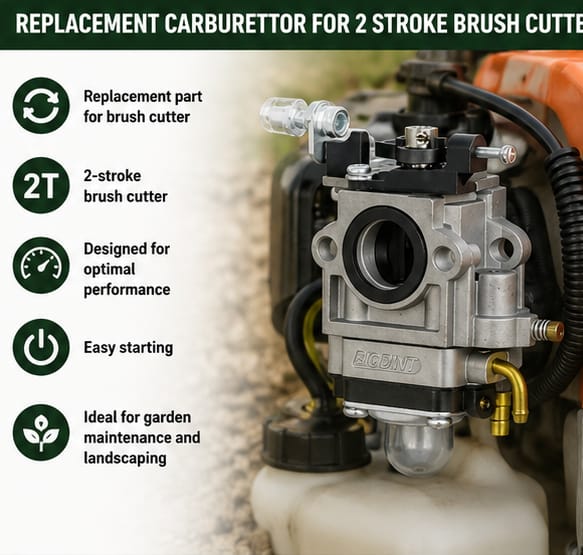 Greenleaf Carburettor for 2 Stroke Brush Cutter (Carburettor 2 Stroke) 4
