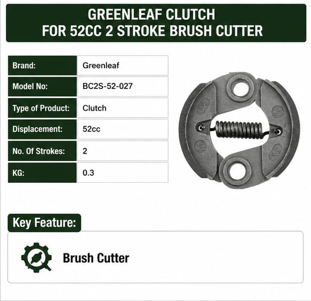 Greenleaf Clutch for 52cc 2 Stroke Brush Cutter (BC2S-52-027) 3