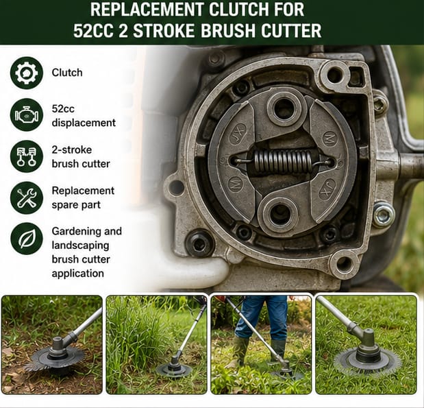 Greenleaf Clutch for 52cc 2 Stroke Brush Cutter (BC2S-52-027) 4