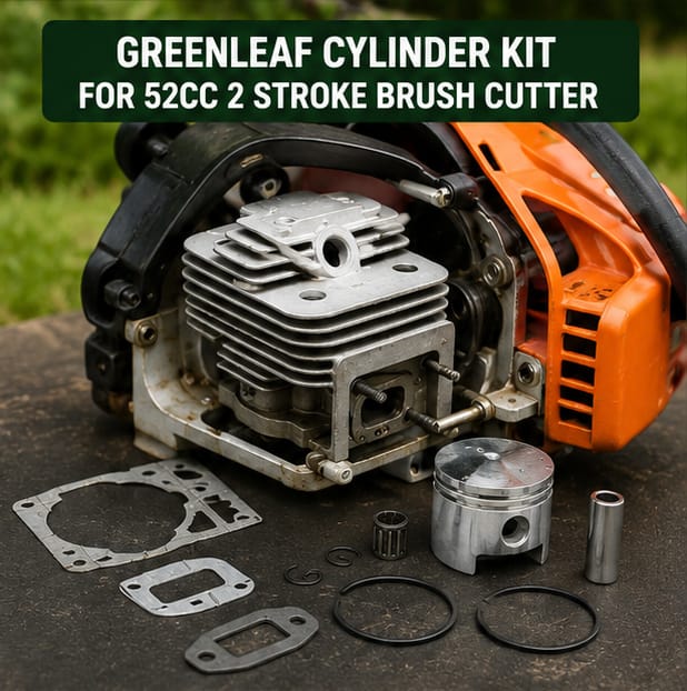 Greenleaf Cylinder Kit for 52cc 2 Stroke Brush Cutter (BC2S-52-001) 2