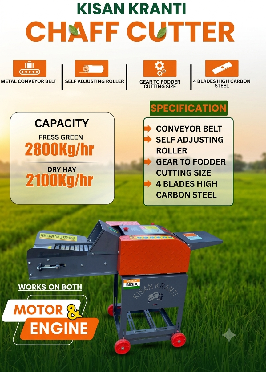 Chaff Cutter Kisan Kranti 2