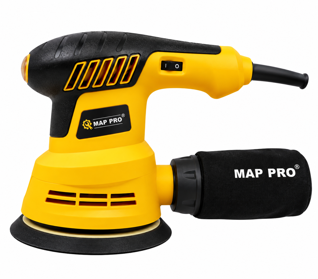 125mm 350 Watt Rotary Sander With Variable Speed, 5000-12000 RPM (MRS3508 ) 2