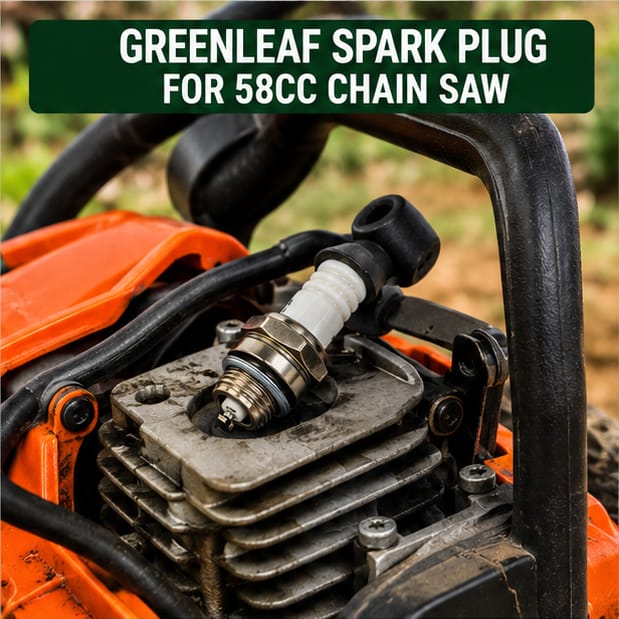 Greenleaf Spark Plug for 58cc Chain Saw (58cc Chain Saw) 2