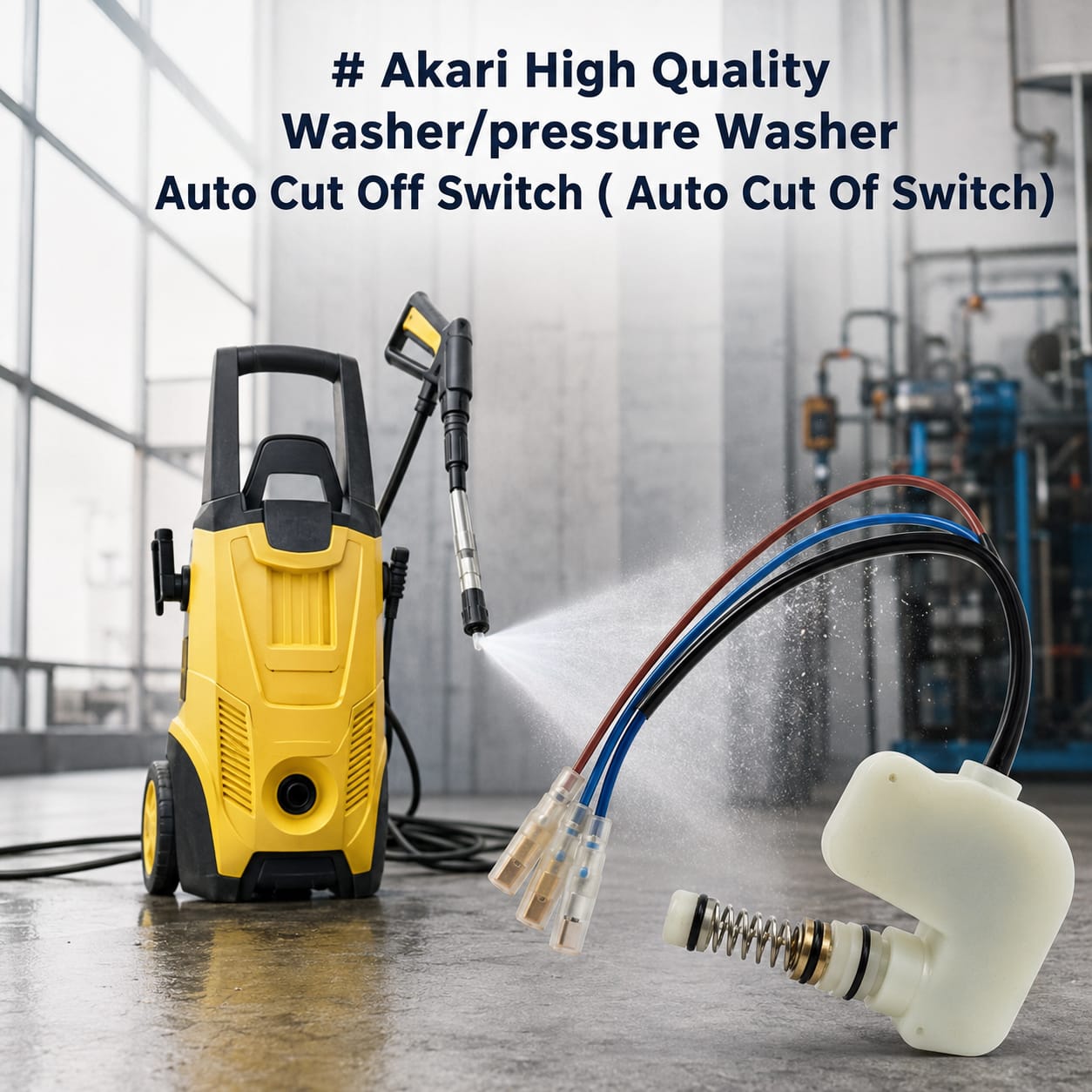 AKARI High Quality Washer/Pressure Washer AUTO CUT OFF SWITCH ( AUTO CUT OF  SWITCH) 2