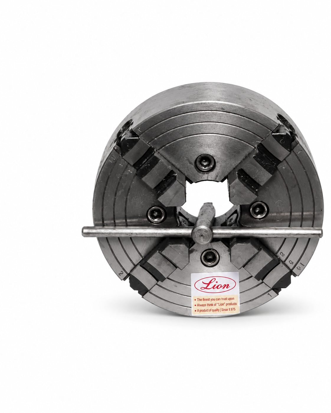  254 mm(10 Inch) Double Slot Independent Lathe Chuck, 525 3