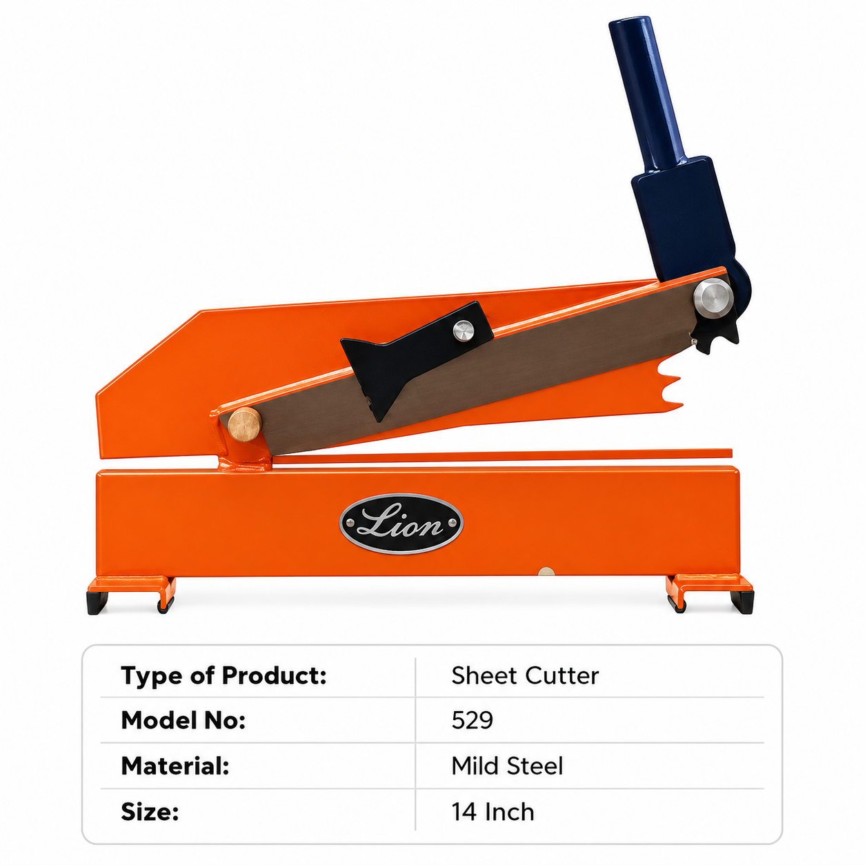 Lion Sheet Cutter Super Delux 14 Inch Mild Steel, 529 3