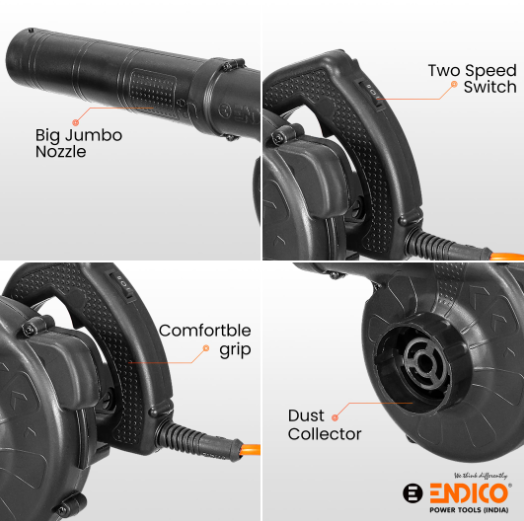 Endico 25000rpm , 900W Air Blower with High Beam LED Light (BL900) 5