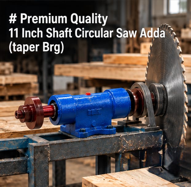 Premium Quality 11 inch Shaft Circular Saw Adda (Taper Brg)  2